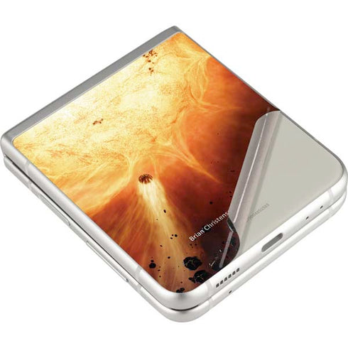 StockTrek Binary System Orbiting near a Black Hole Galaxy Z Flip3 5G Skin